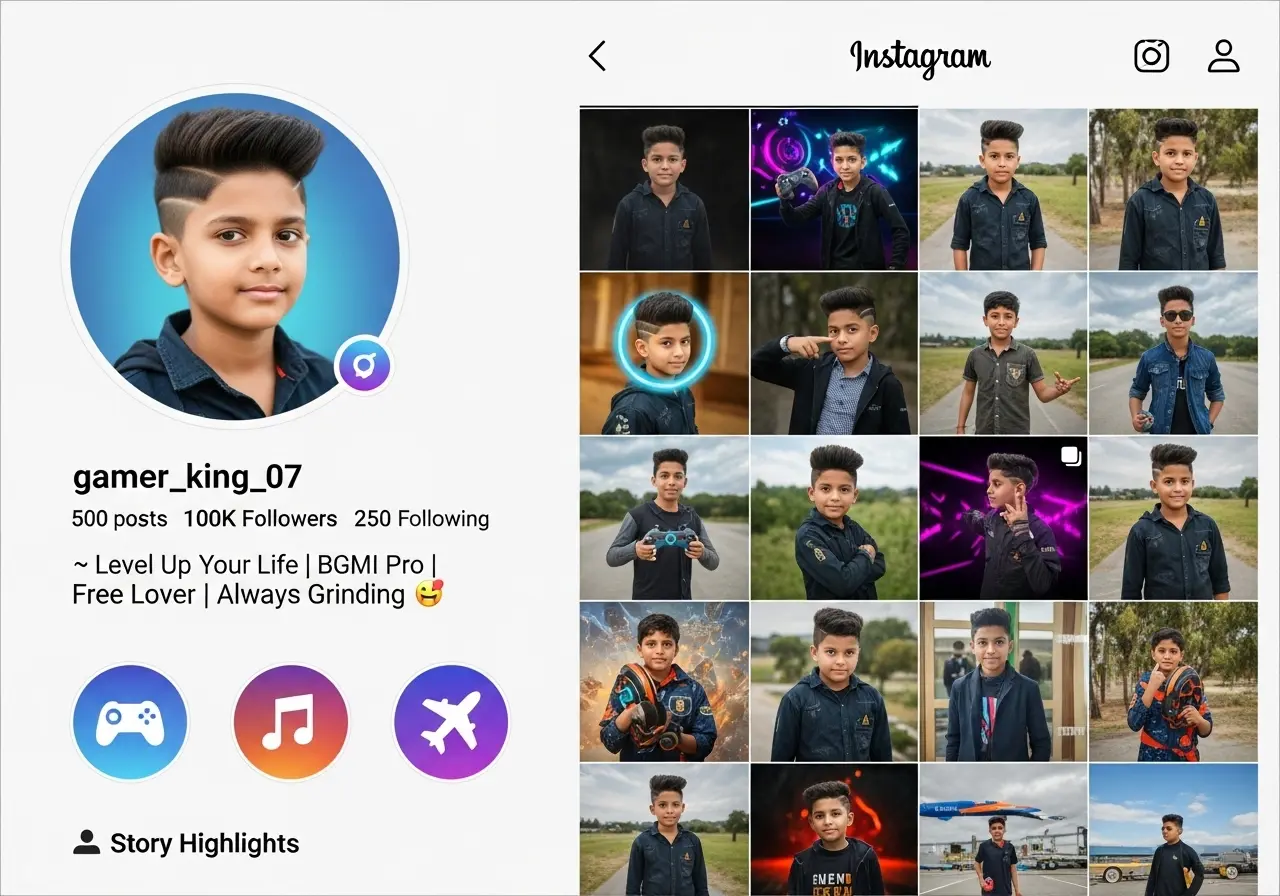 Instagram Stylish Bio for Boys