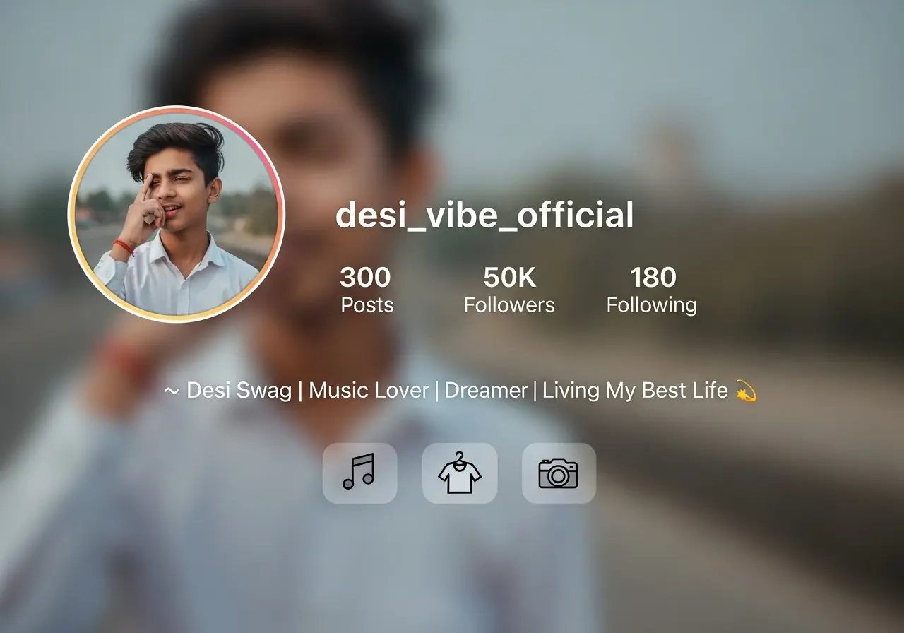 Instagram Bio for Boys